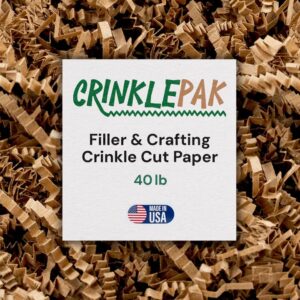 faire_b7_12 40 lb Box Kraft Crinkle Cut Paper