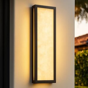 Outdoor Rectangular Ip65 Anti-Rust Led Wall Sconce Lighting